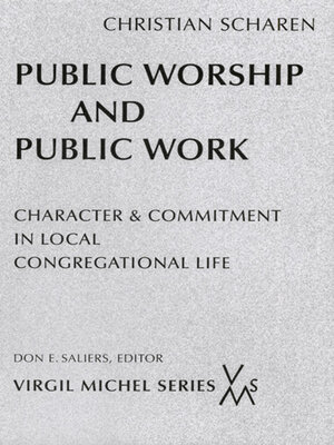 cover image of Public Worship and Public Work